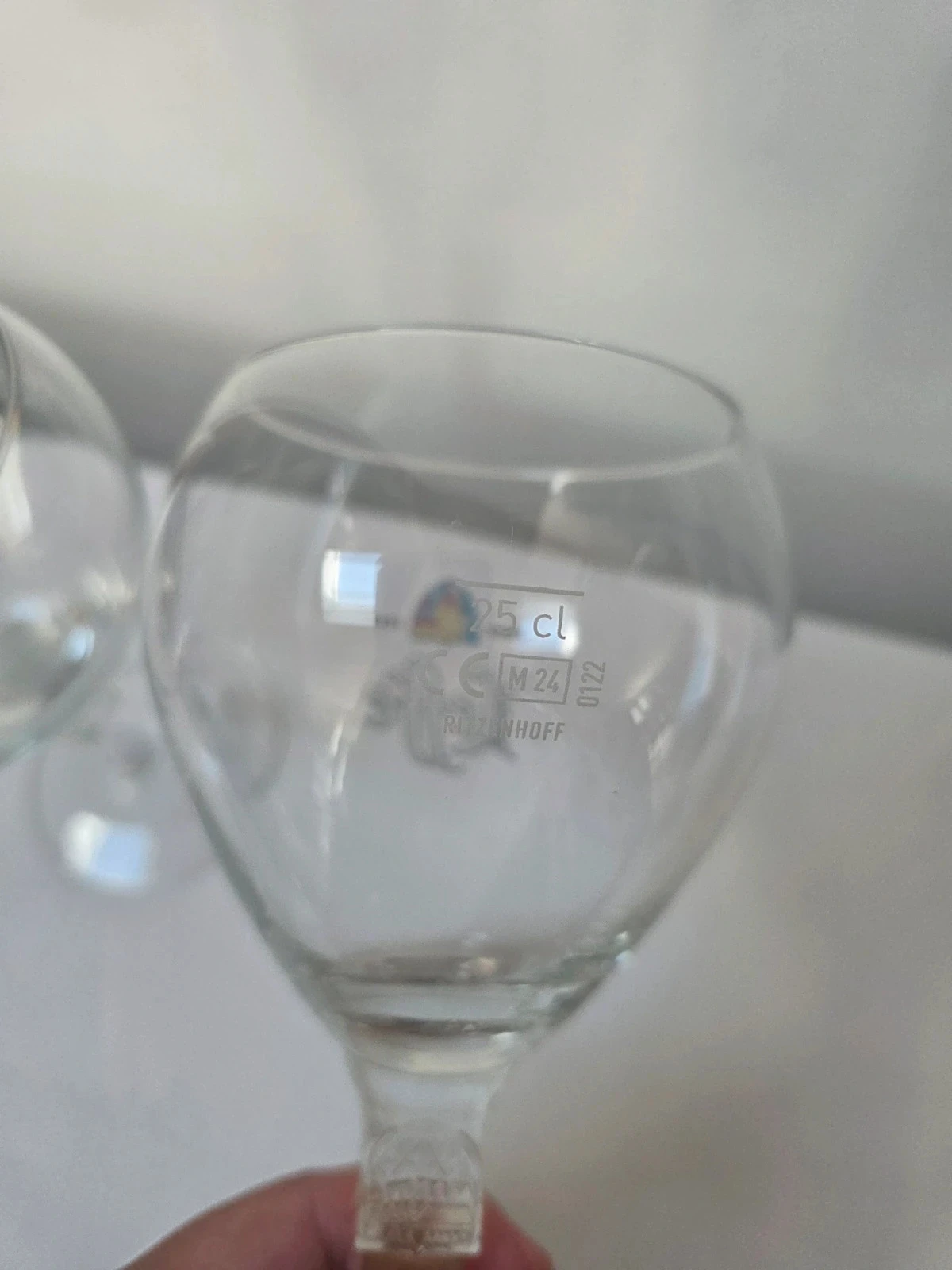 Lot of 2 Leffe 25cl glasses – photo 5